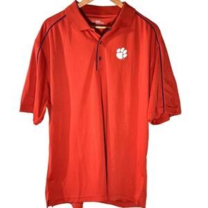 Clemson Polo Men's XL NWT Tigers‎ Embroidered Golf Shirt Performance PGA Tour